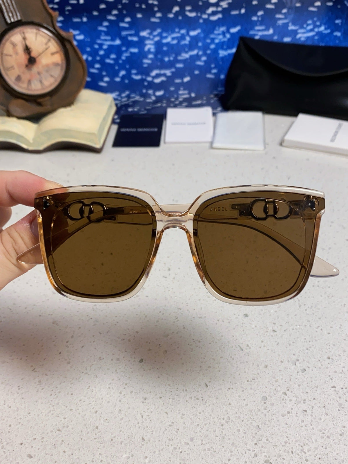 Gentle Monster ANGEL Oversized Brown Lens Sunglasses for Women - 466365 - detail image 4