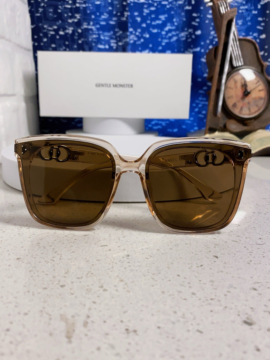 Gentle Monster ANGEL Oversized Brown Lens Sunglasses for Women - 466365 - detail image 9
