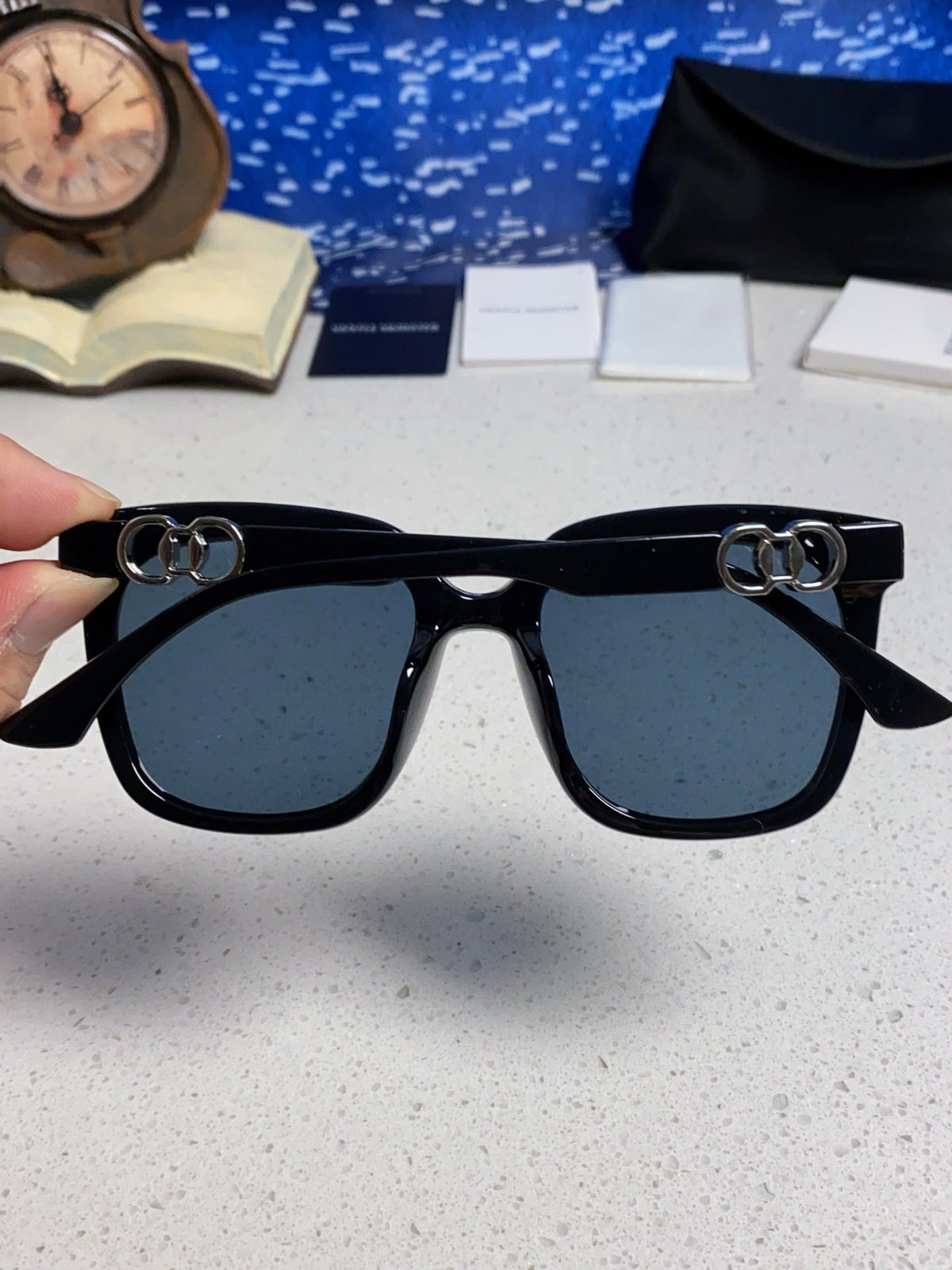Gentle Monster ANGEL Oversized Brown Lens Sunglasses for Women - detail image 5