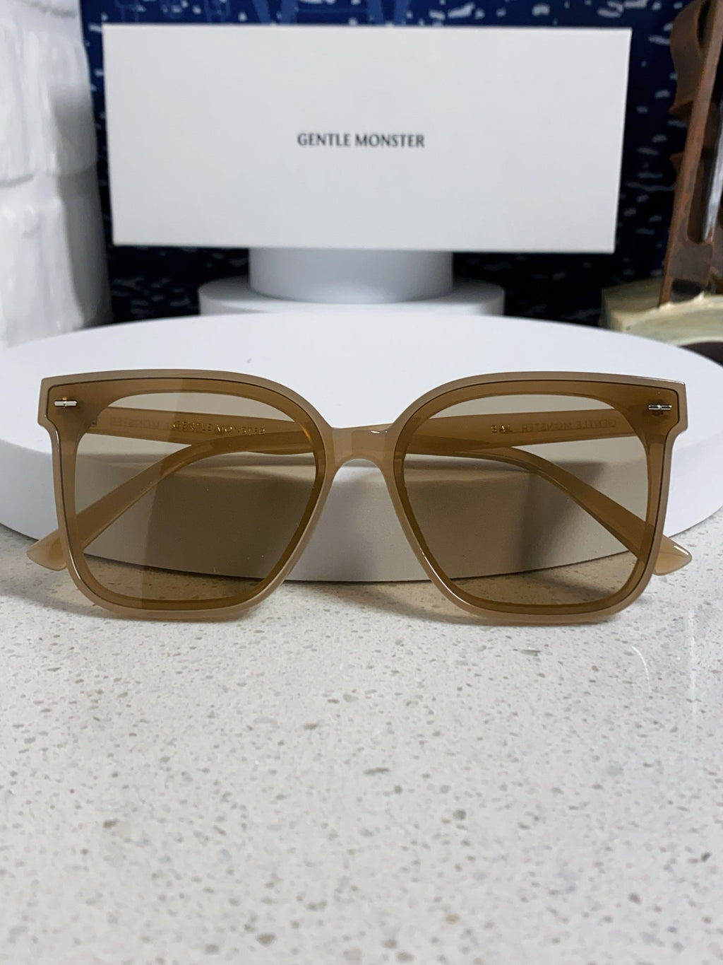 Gentle Monster SAL Acetate Square Gray Lens Sunglasses for Men & Wome - 432938 - detail image 9