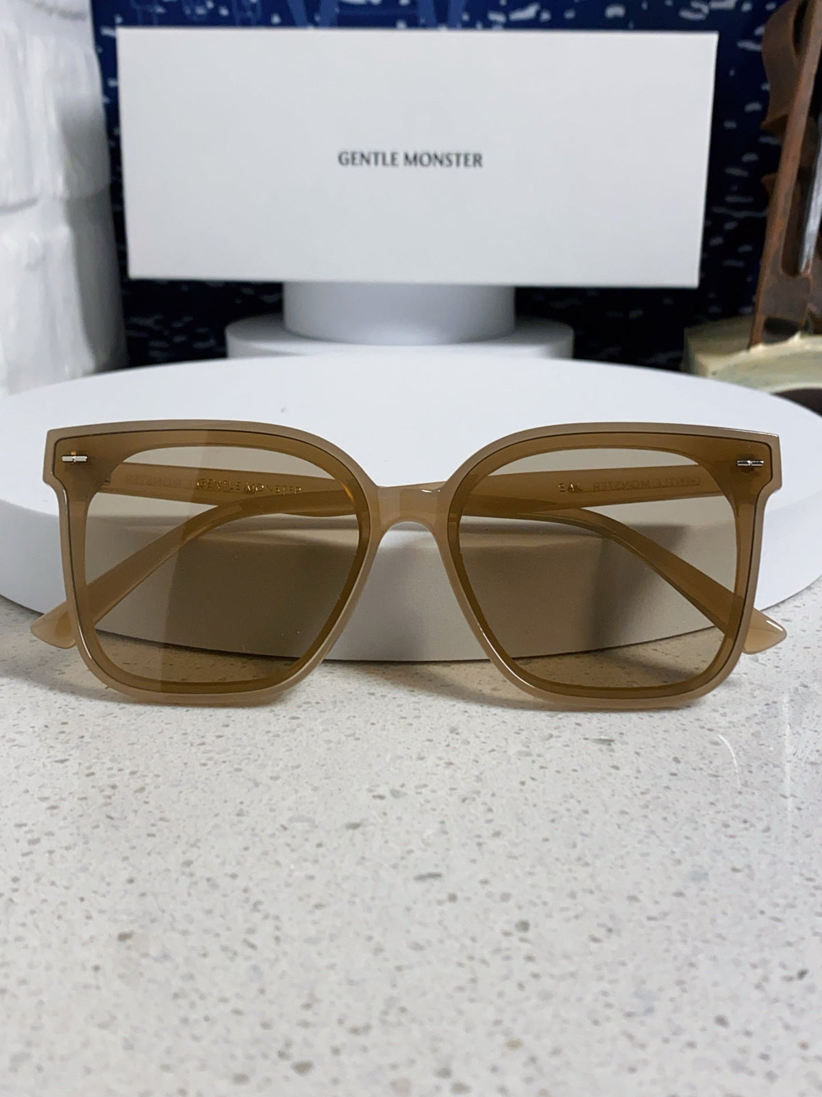 Gentle Monster SAL Acetate Square Gray Lens Sunglasses for Men & Wome - 432938 - detail image 9