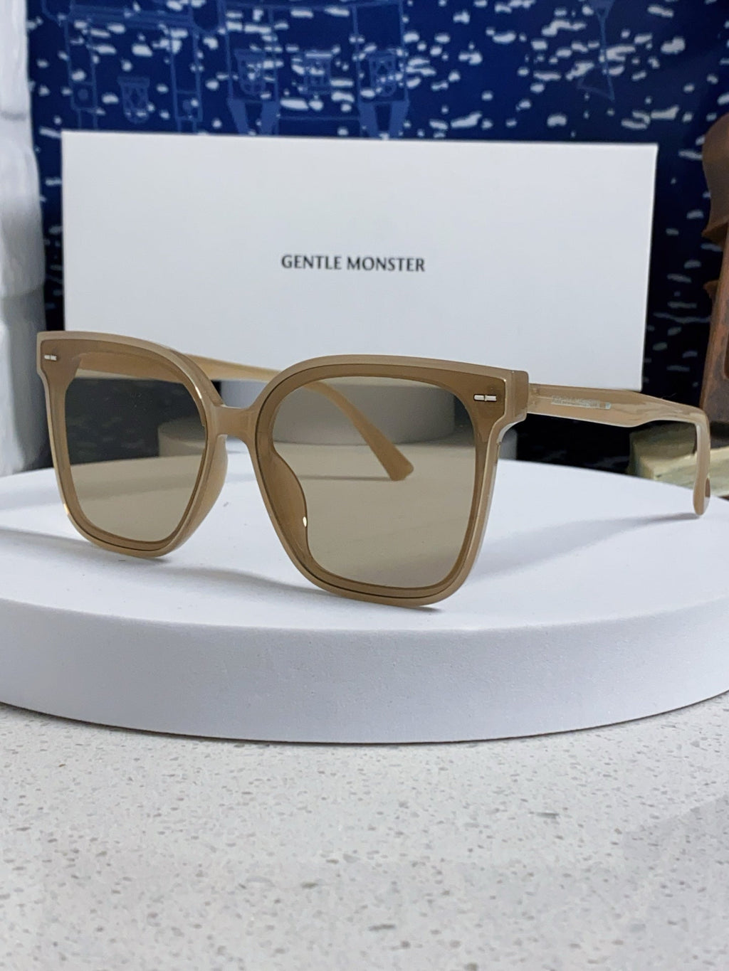 Gentle Monster SAL Acetate Square Gray Lens Sunglasses for Men & Women