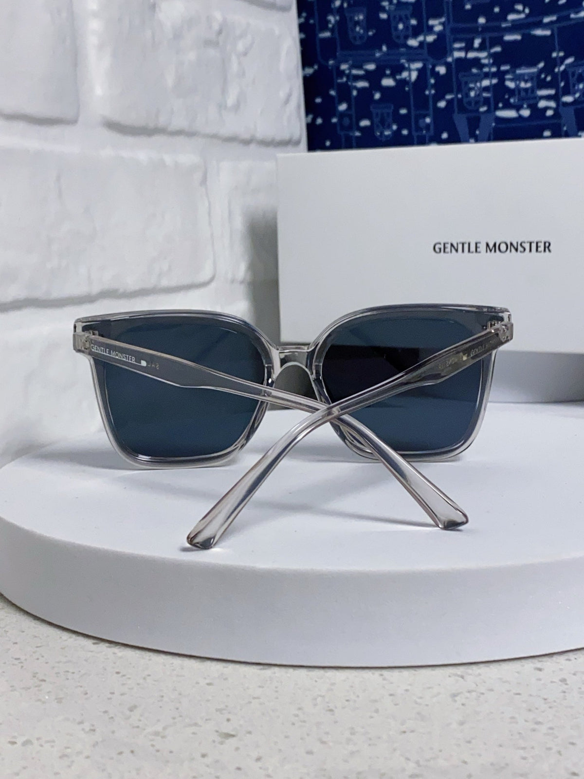 Gentle Monster SAL Acetate Square Black Lens Sunglasses for Men & Wom - 432939 - detail image 3