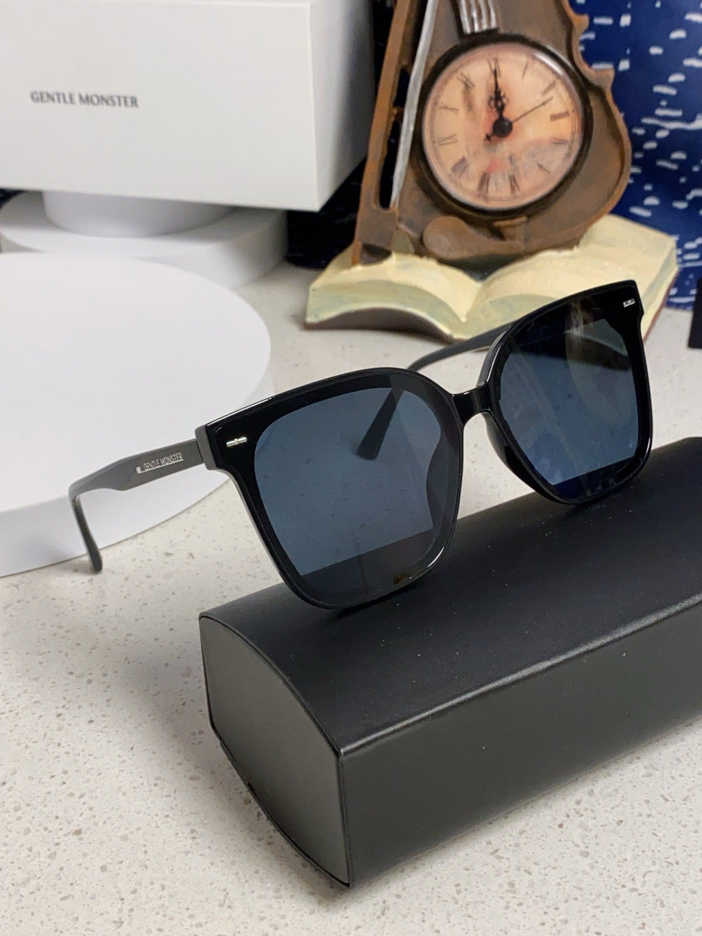 Gentle Monster SAL Acetate Square Blue Lens Sunglasses for Men & Wome - 432942 - detail image 10