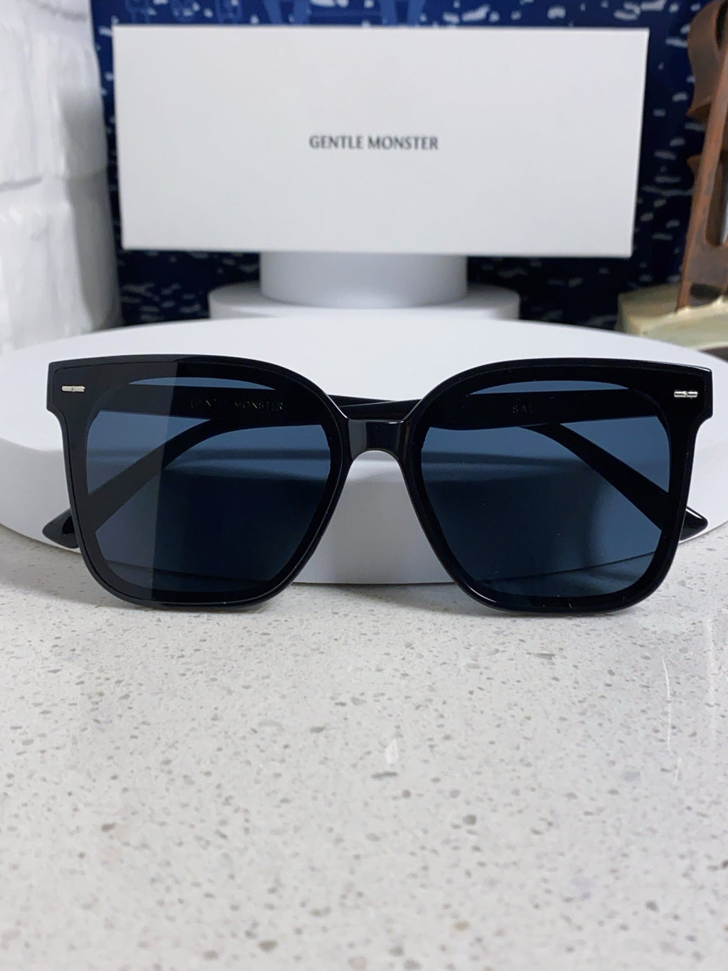 Gentle Monster SAL Acetate Square Blue Lens Sunglasses for Men & Wome - 432942 - detail image 9