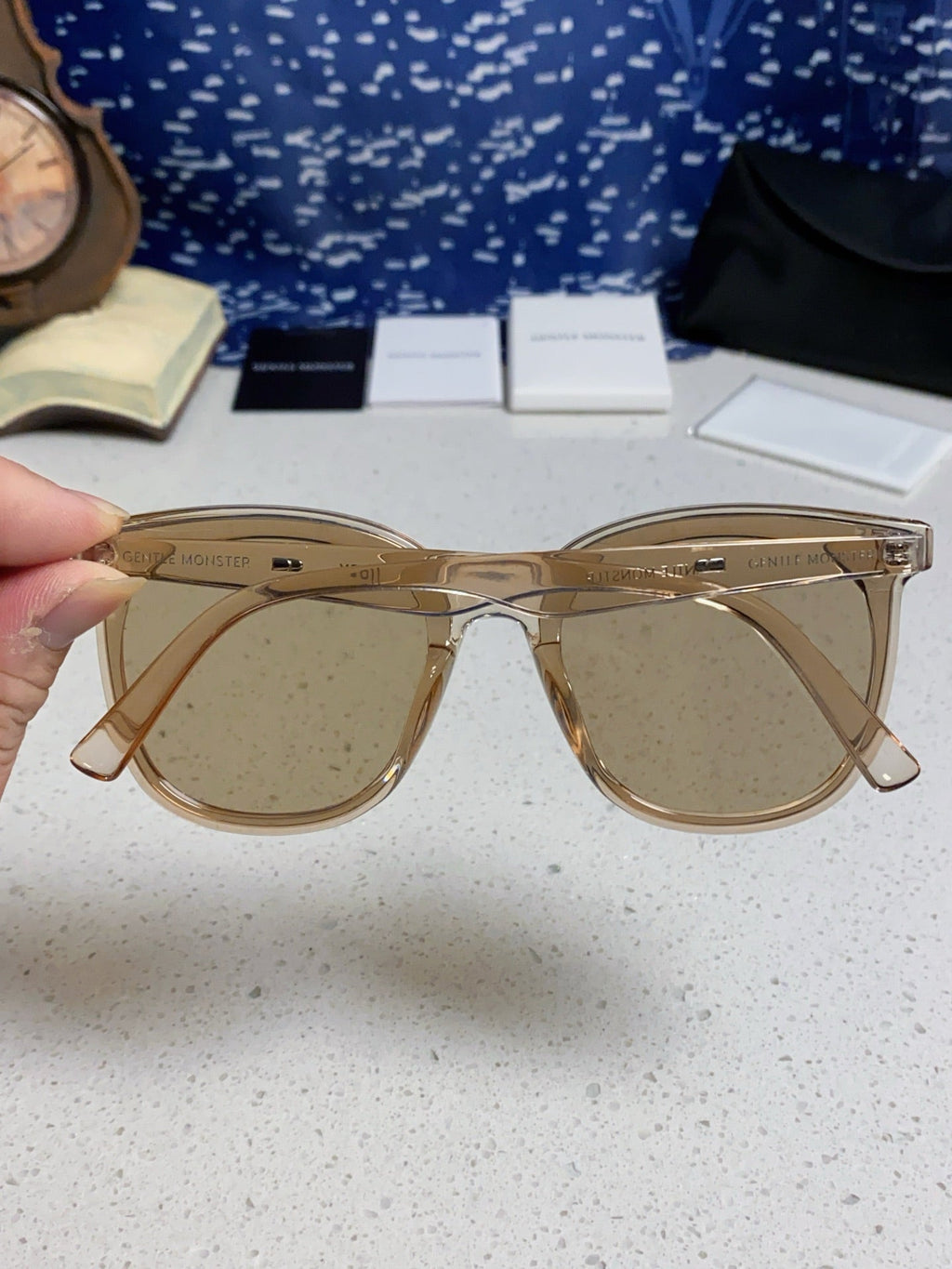 Gentle Monster ROSY Square Gray Lens Sunglasses for Men & Women - 998483 - detail image 5