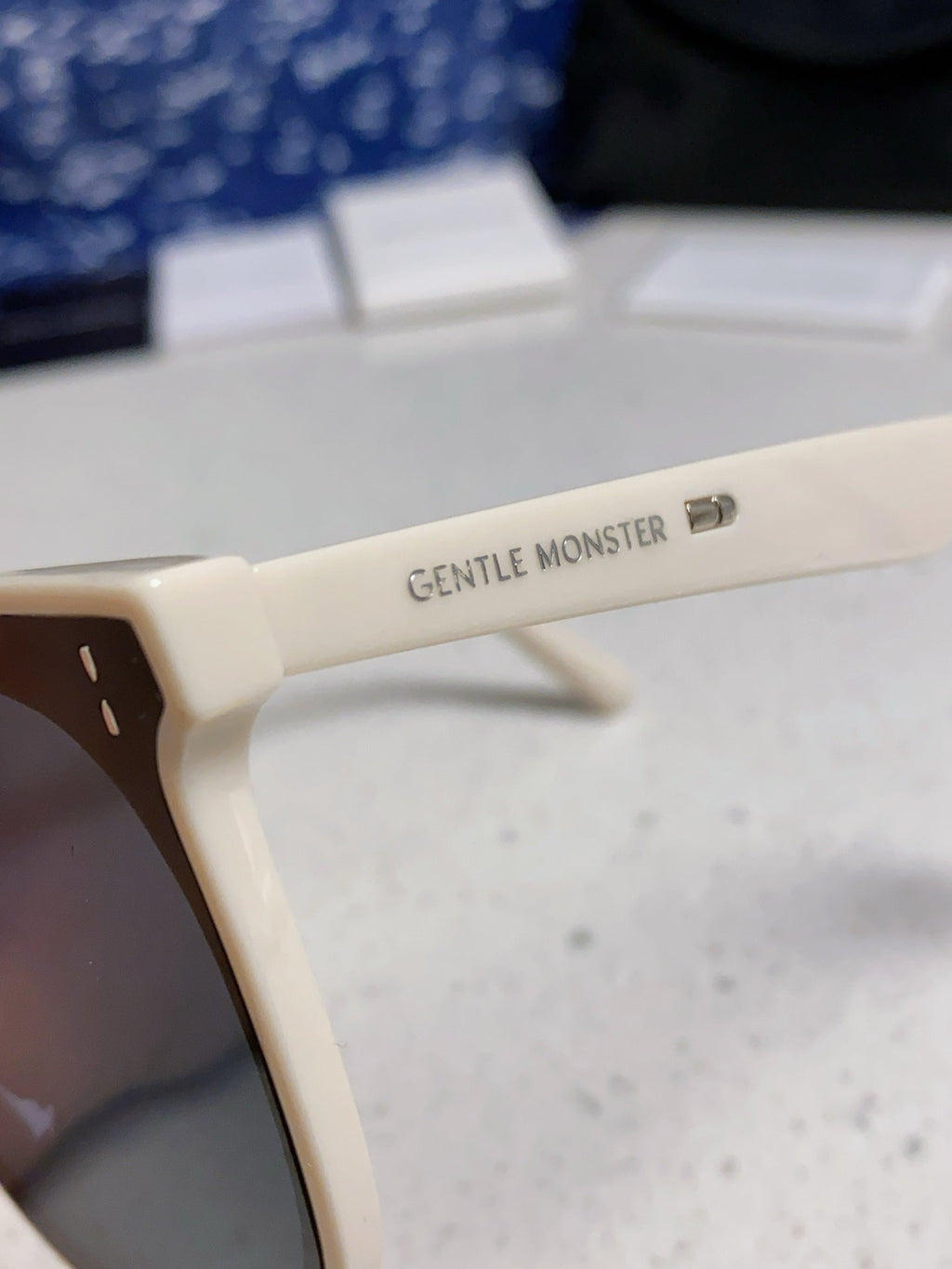 Gentle Monster ROSY Square Blue Lens Sunglasses for Men & Women - 998485 - detail image 7
