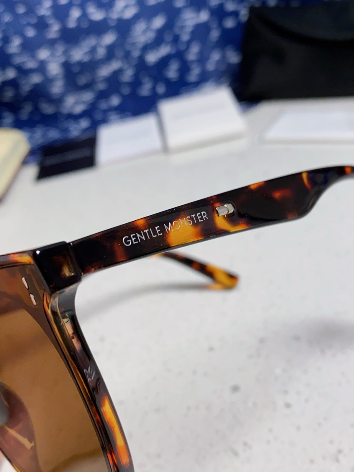 Gentle Monster ROSY Square Brown Lens Sunglasses for Men & Women - 432950 - detail image 7