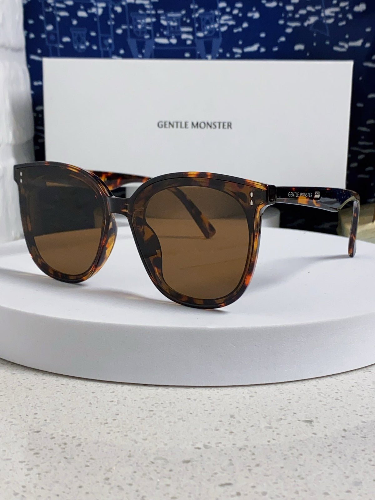 Gentle Monster ROSY Square Brown Lens Sunglasses for Men & Women