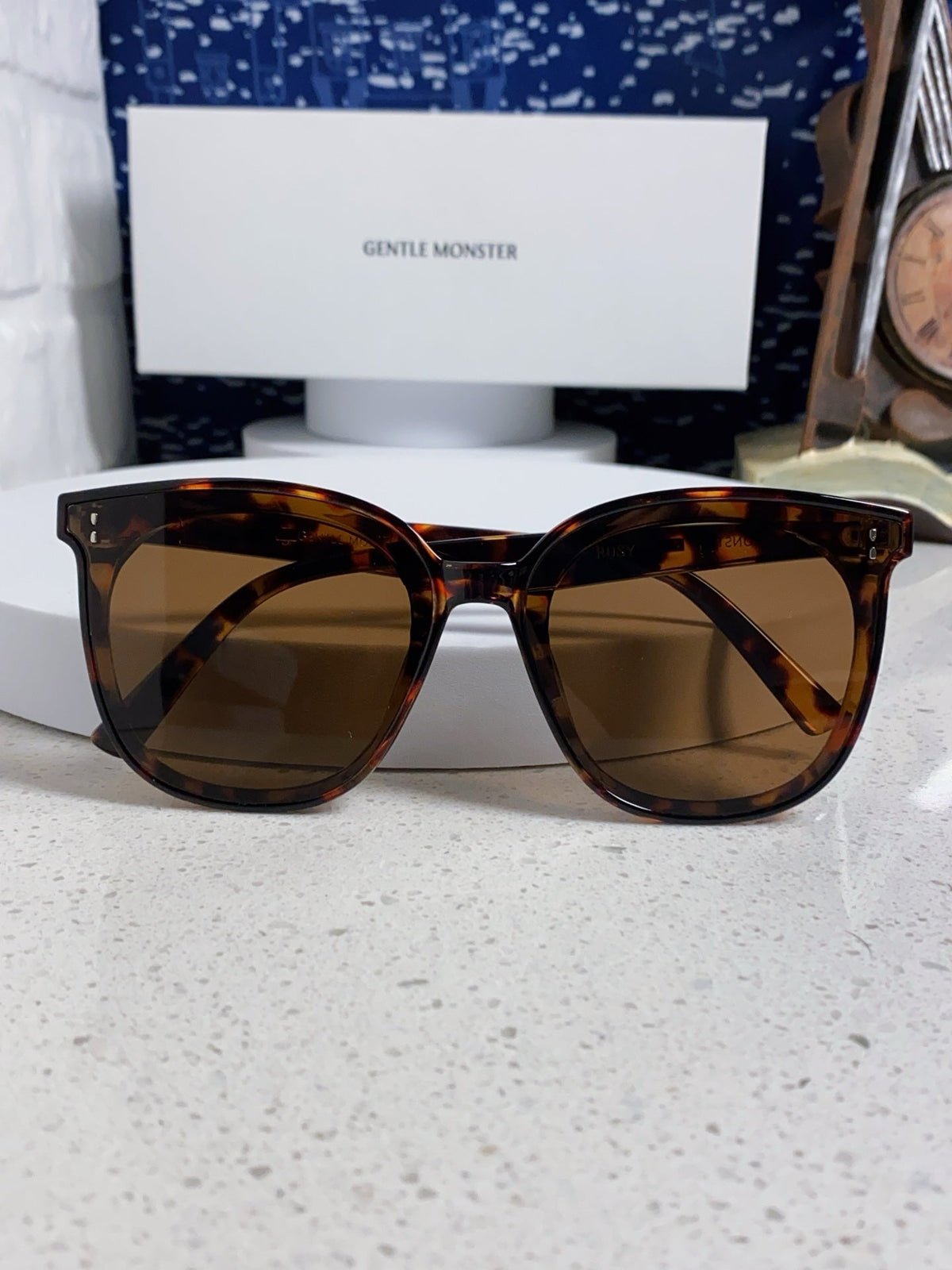 Gentle Monster ROSY Square Brown Lens Sunglasses for Men & Women - 998486 - detail image 9