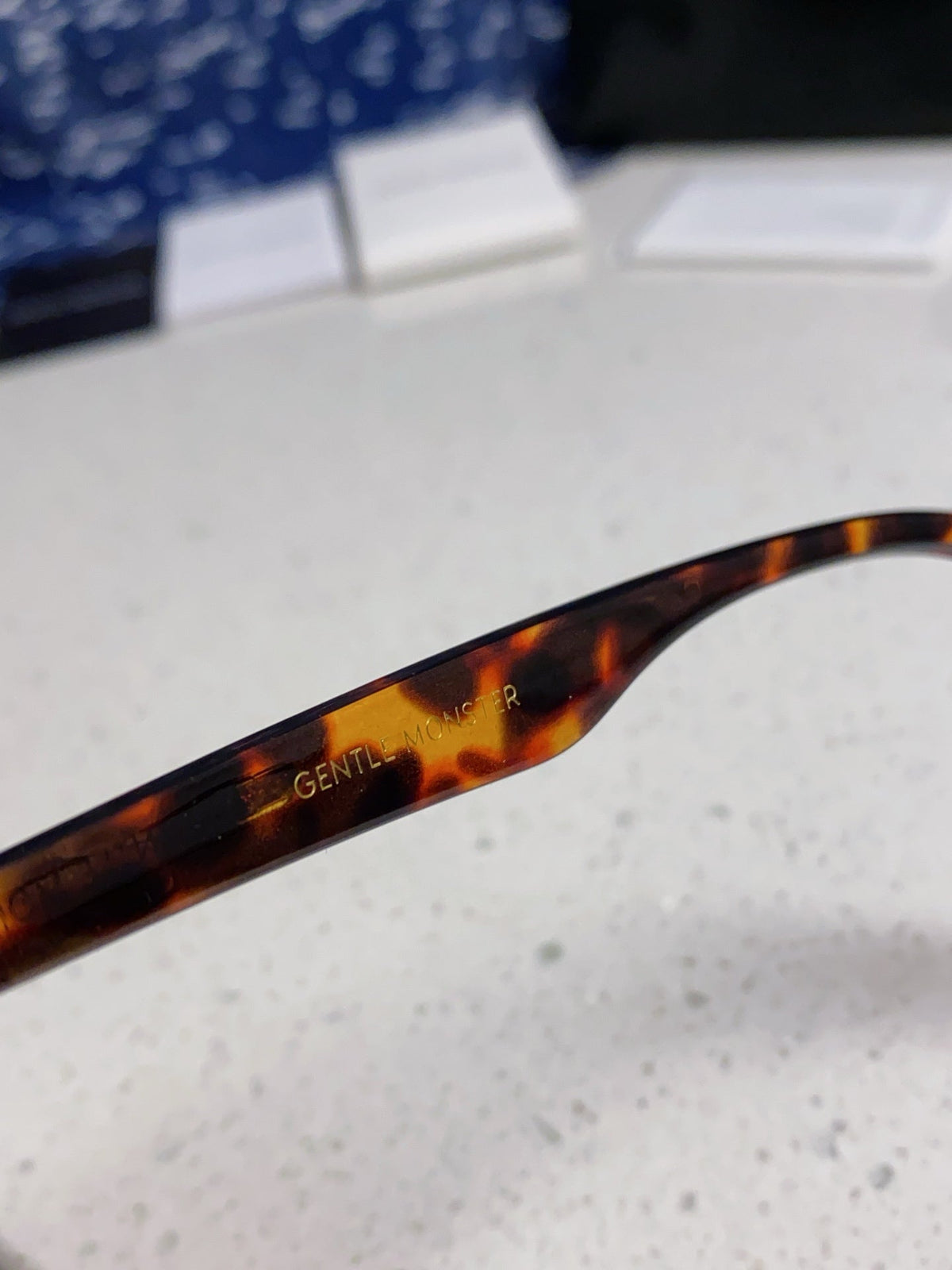 Gentle Monster ROSY Square Brown Lens Sunglasses for Men & Women - 432950 - detail image 8