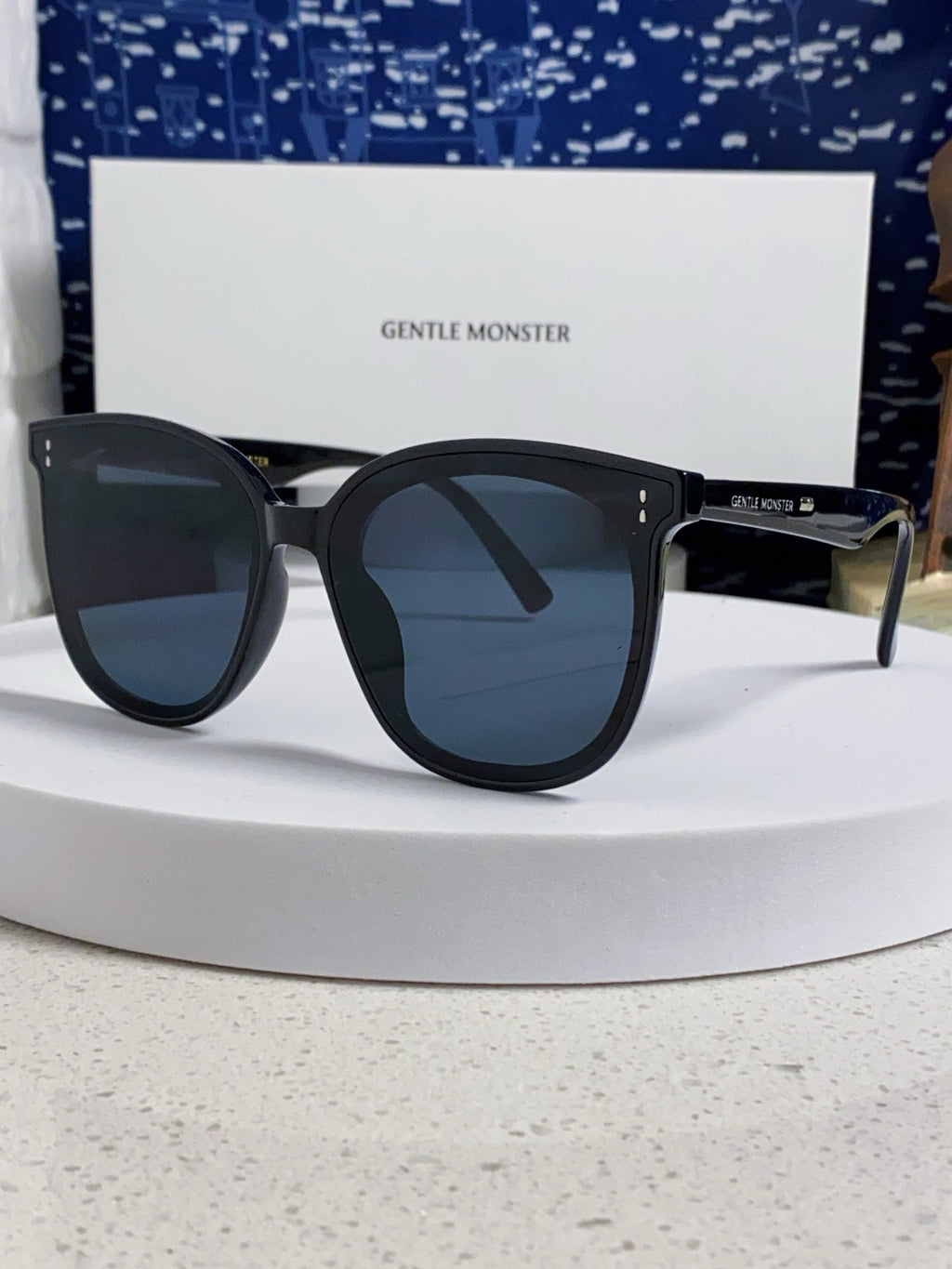 Gentle Monster ROSY Square Black Lens Sunglasses for Men & Women - 998475