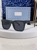 Gucci Polarized Fashion Black Lens Sunglasses for Men & Women - 132231