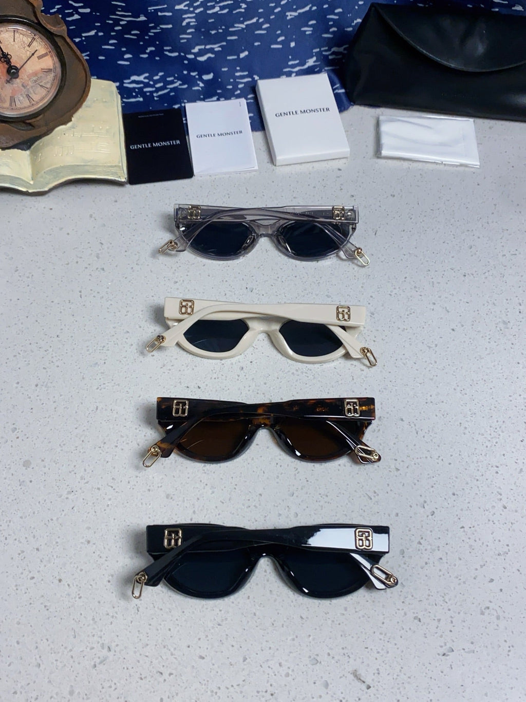 Gentle Monster GW003 Cat-Eye Brown Lens Sunglasses for Men & Women - detail image 11