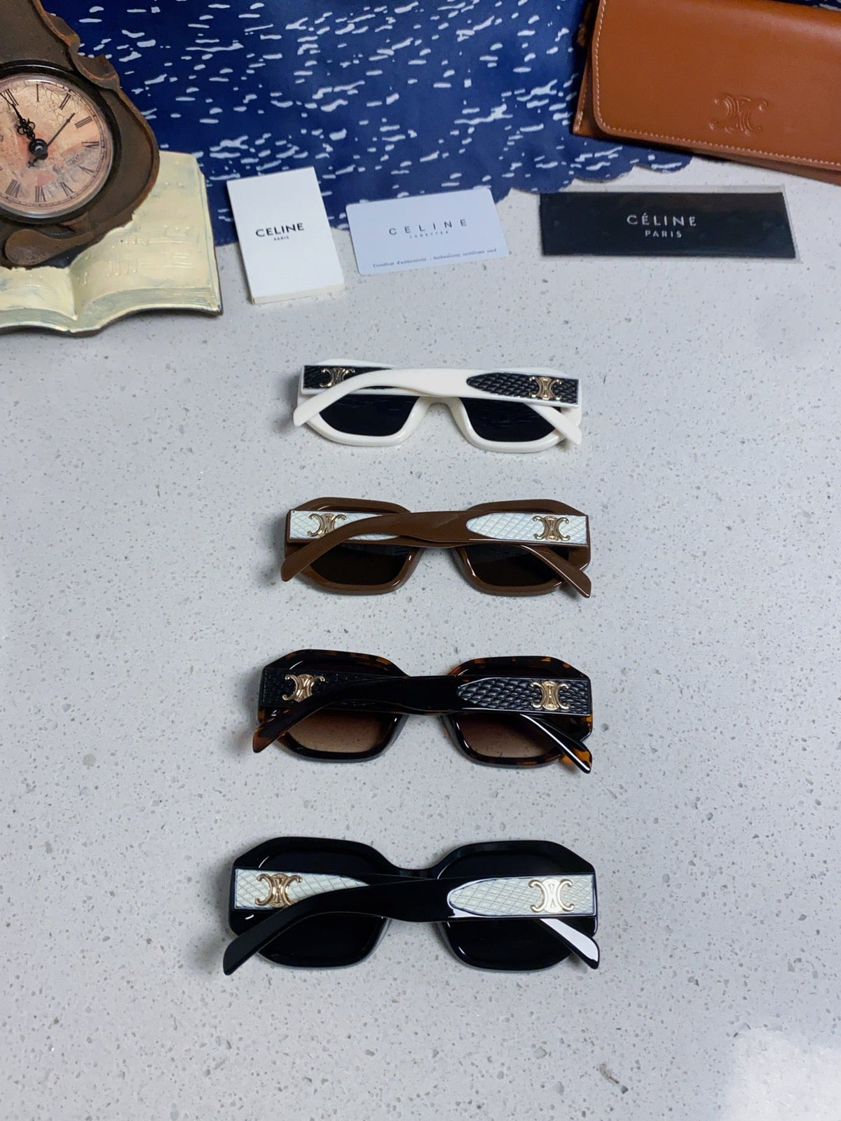 Celine Fashion Black Lens Sunglasses for Women - 382511 - detail image 11
