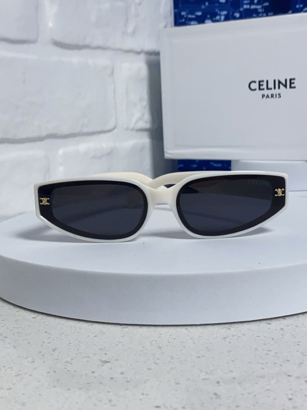 Celine Cat-Eye Gray Lens Sunglasses for Men & Women - 415597 - detail image 2