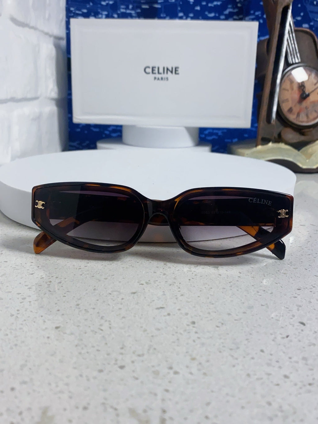 Celine Cat-Eye Gray Lens Sunglasses for Men & Women - 415598 - detail image 9