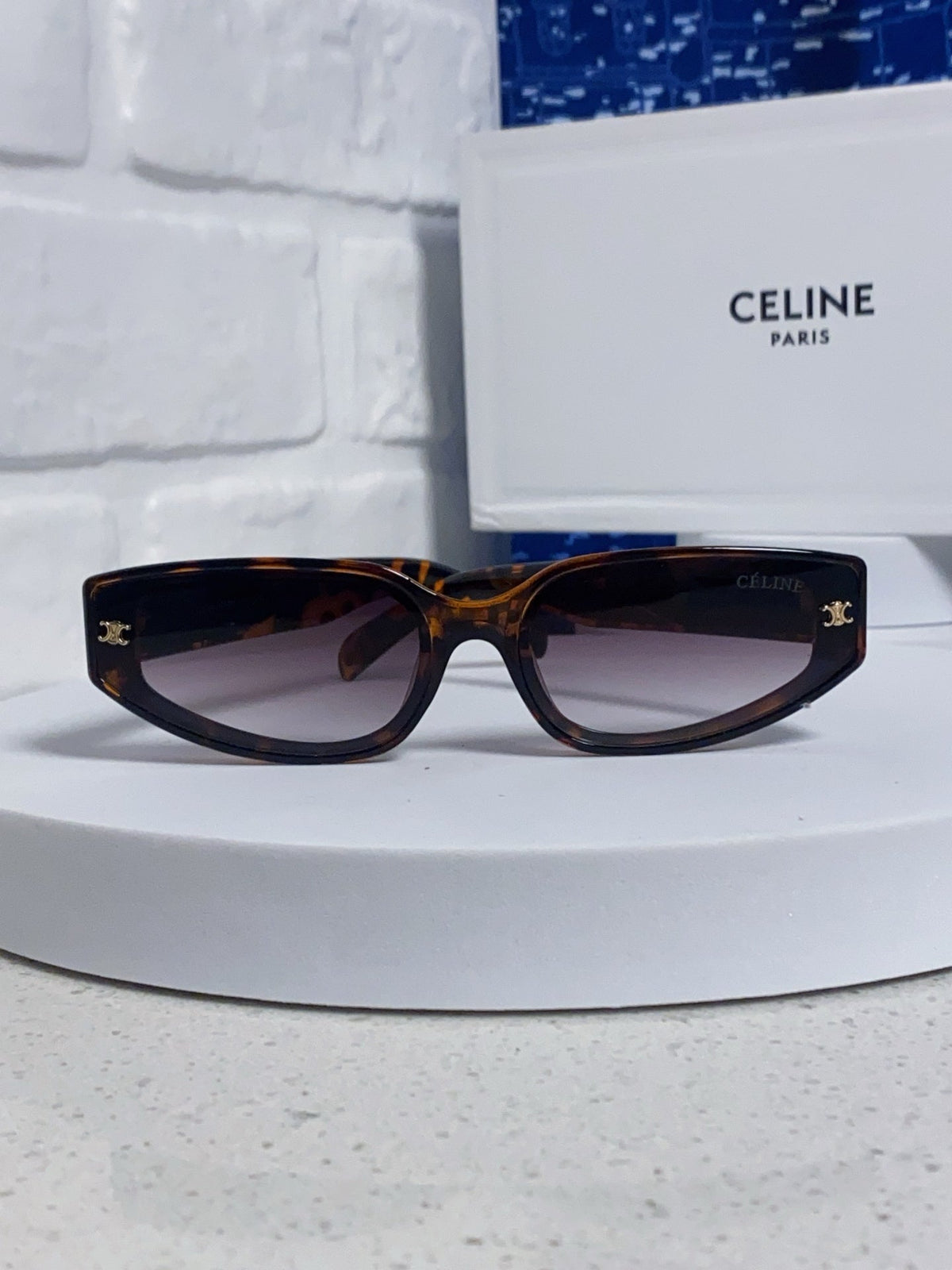 Celine Cat-Eye Gray Lens Sunglasses for Men & Women - 432027 - detail image 2