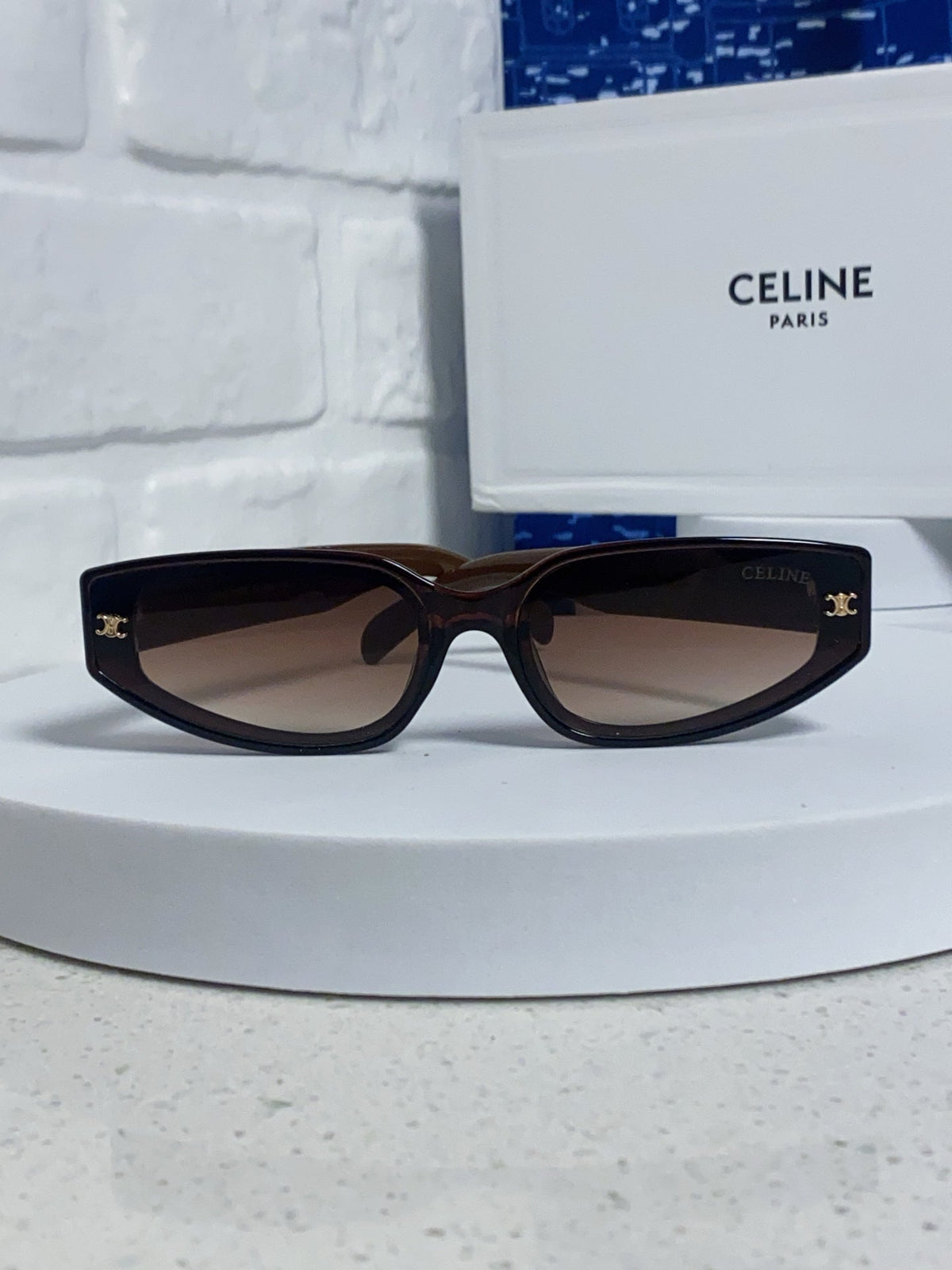Celine Cat-Eye Red Lens Sunglasses for Men & Women - 415617 - detail image 2