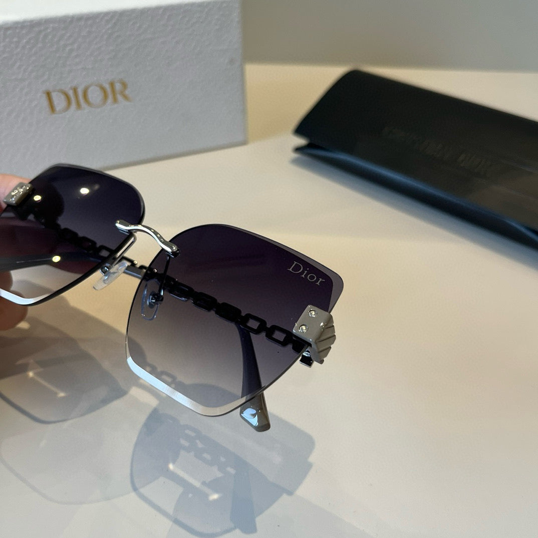 Dior Fashion Silver Lens Sunglasses for Men & Women - 382409 - detail image 7