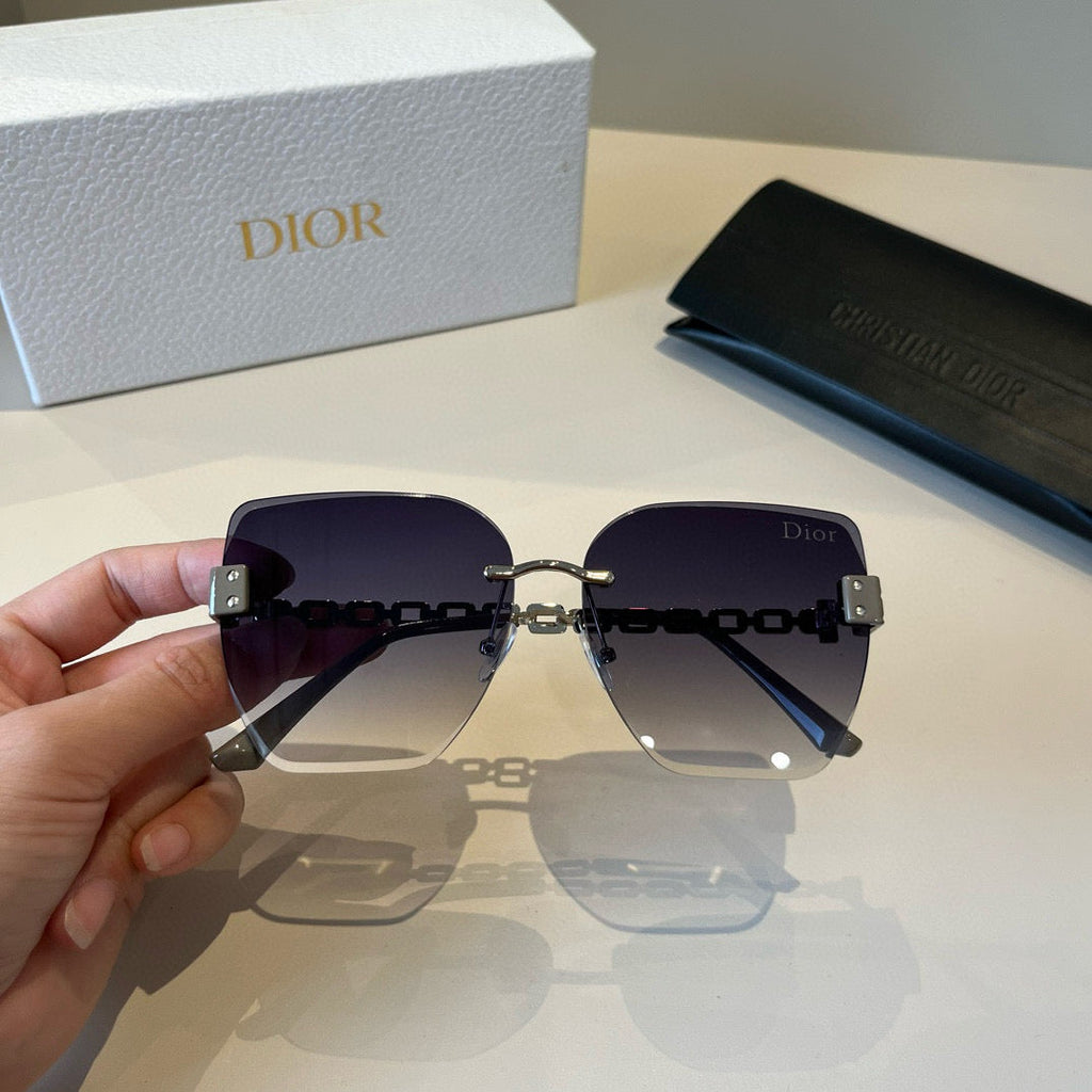 Dior Fashion Silver Lens Sunglasses for Men & Women - 382409 - detail image 8