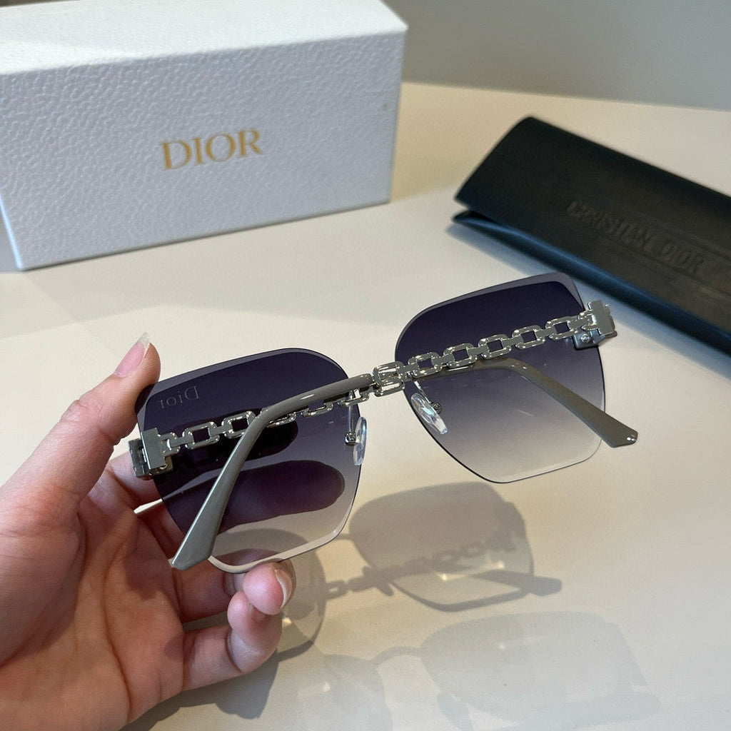 Dior Fashion Silver Lens Sunglasses for Men & Women - 382409 - detail image 5