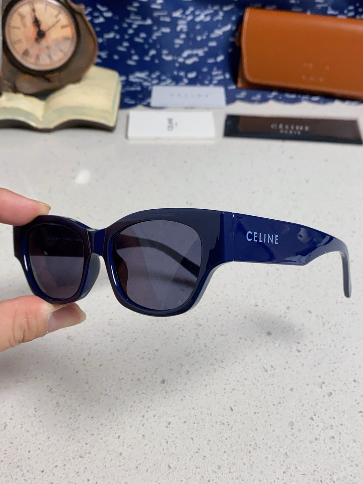 Celine Fashion Blue Lens Sunglasses for Men & Women - 431990 - detail image 6