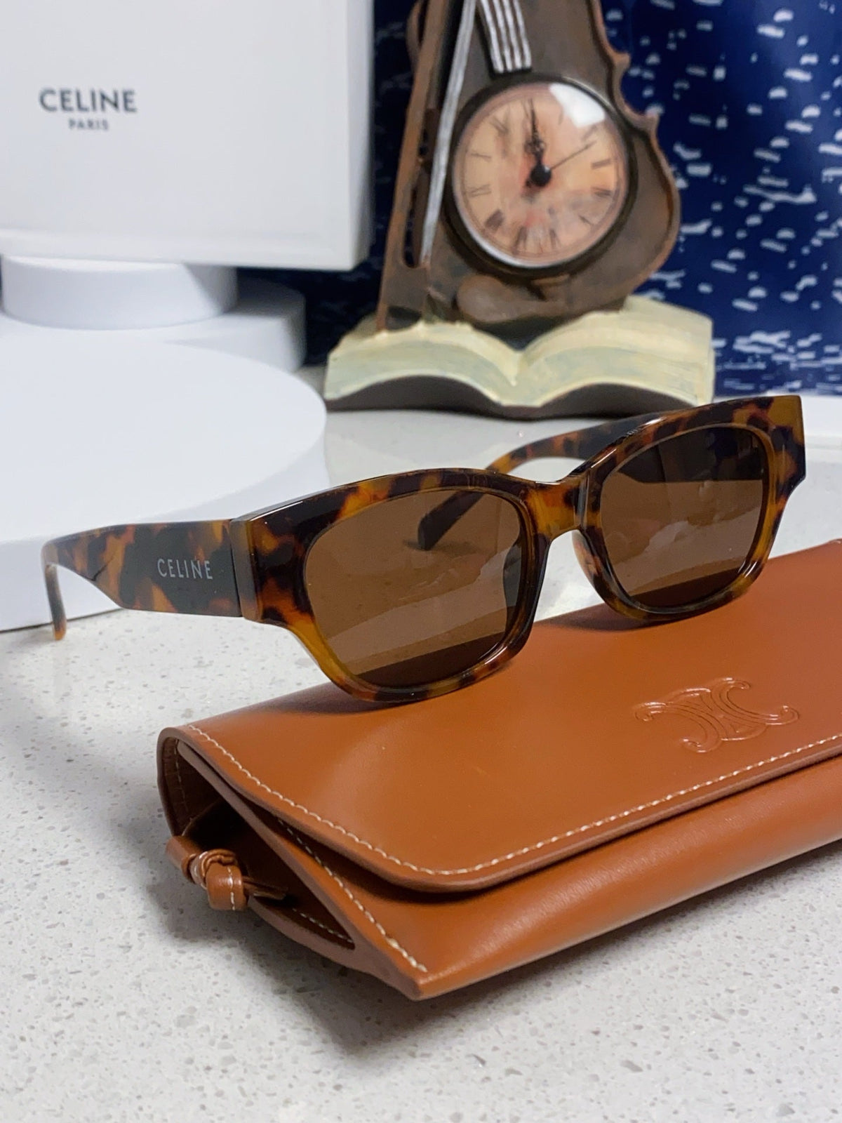 Celine Fashion Black Lens Sunglasses for Men & Women - 358287 - detail image 10