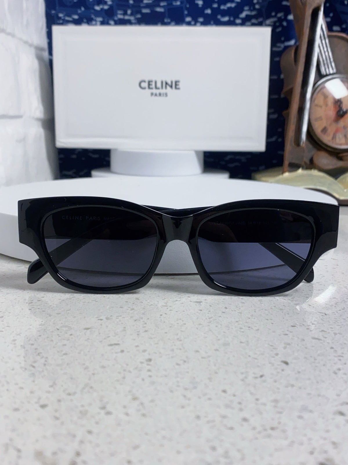 Celine Fashion Black Lens Sunglasses for Men & Women - 486974 - detail image 9