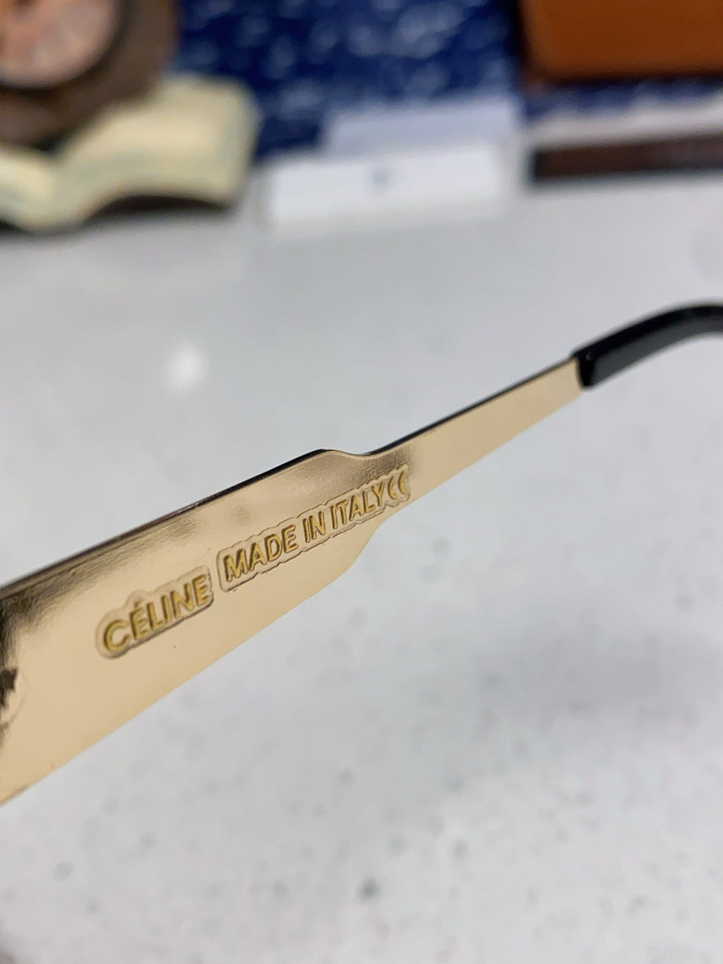 Celine Round Blue Lens Sunglasses for Men & Women - 358290 - detail image 8