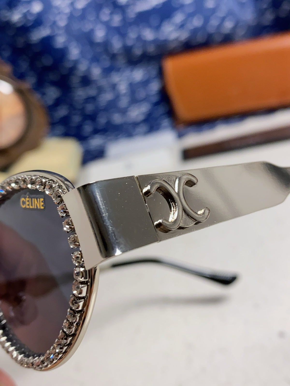Celine Round Silver Lens Sunglasses for Men & Women - 431995 - detail image 7