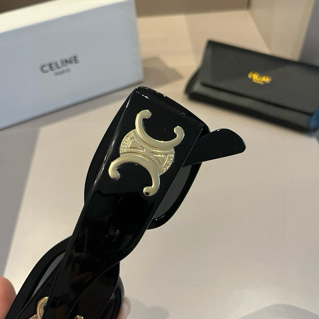 Celine Fashion Black Lens Sunglasses for Women - 998057 - detail image 5