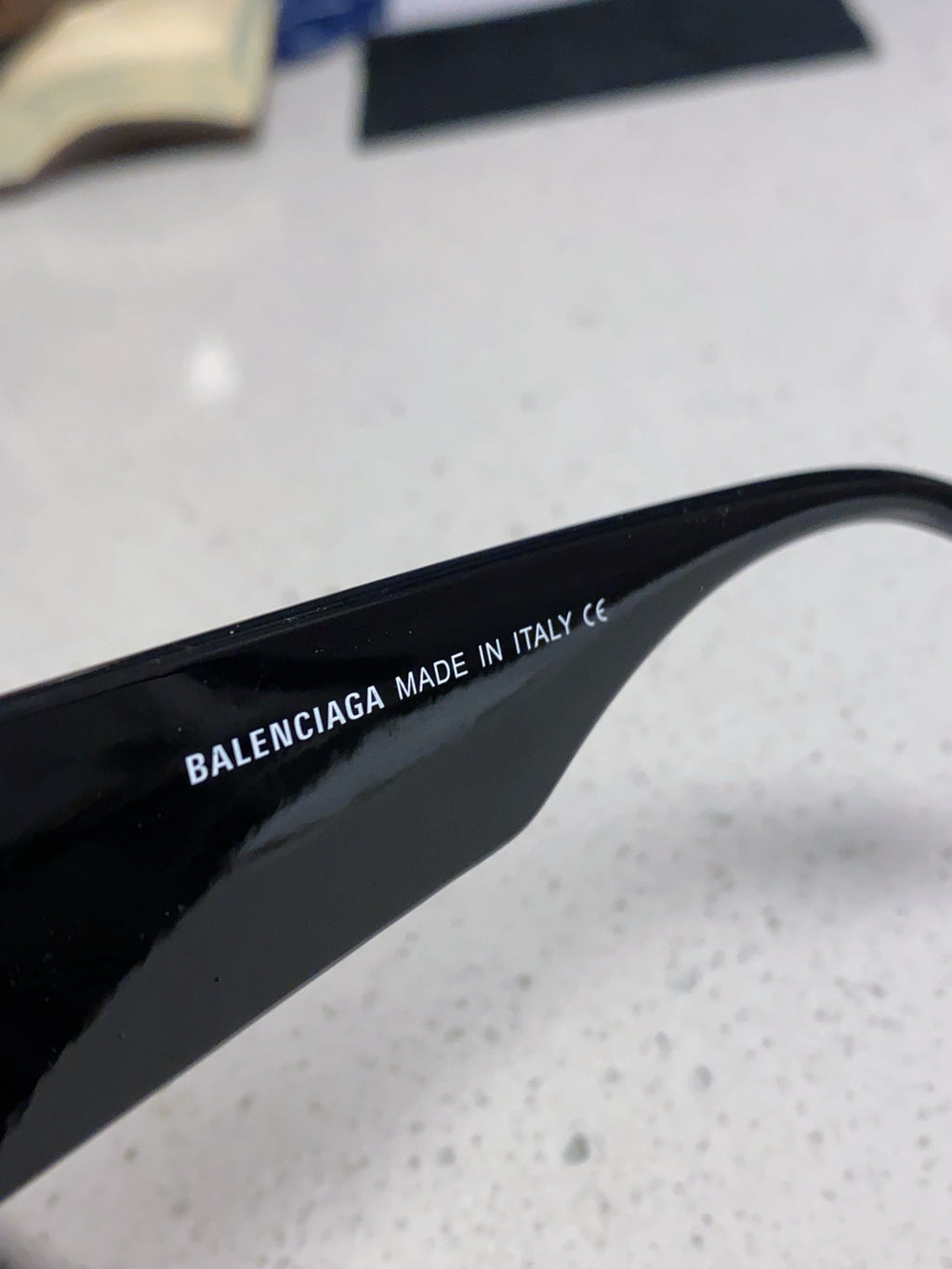 Balenciaga Square Black Lens Sunglasses for Men & Women - 372345 - detail image 7