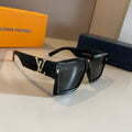 Louis Vuitton Metal Fashion Gold Lens Sunglasses for Men & Women - 464722