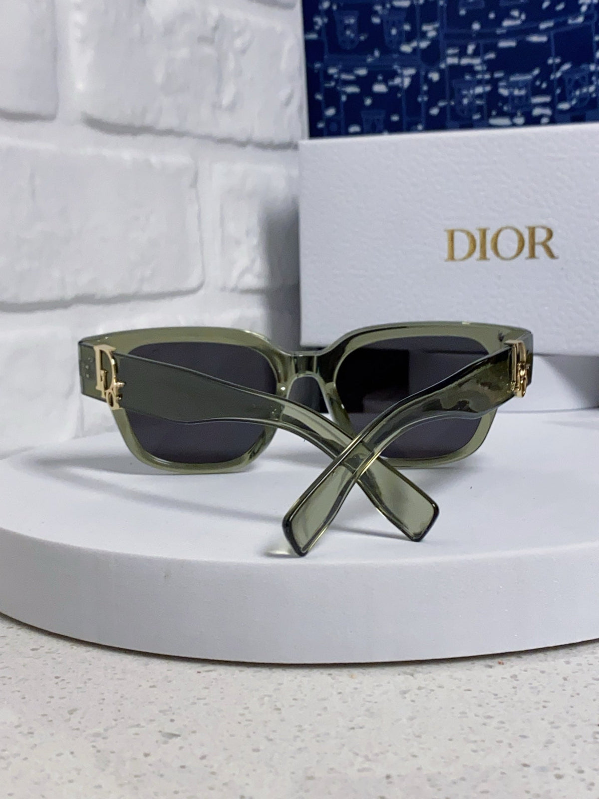Dior Oversized Gray Lens Sunglasses for Women - 382388 - detail image 3