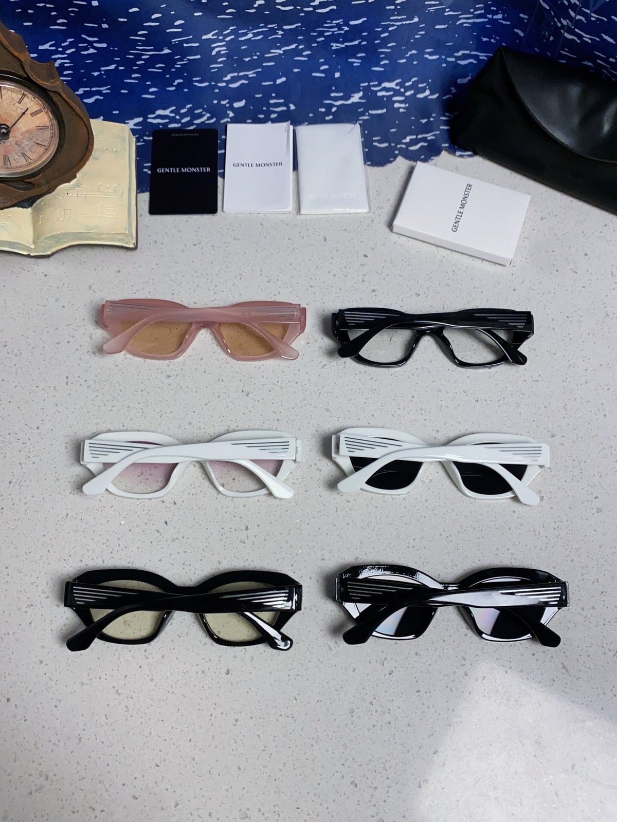 Gentle Monster Fashion Silver Lens Sunglasses for Men & Women - 466390 - detail image 11