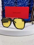 Saint Laurent SL545 Square Yellow Lens Sunglasses for Men & Women - 415567