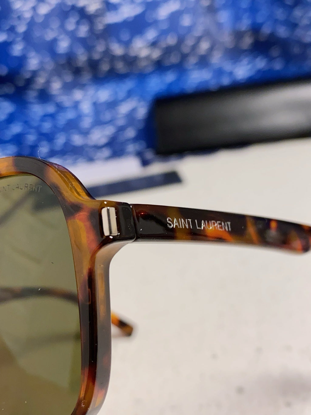 Saint Laurent SL545 Square Black Lens Sunglasses for Men & Women - 867143 - detail image 6
