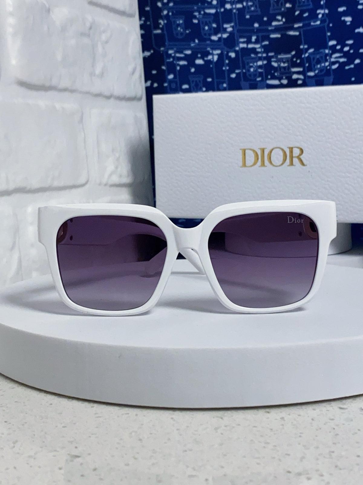Dior Oversized Silver Lens Sunglasses for Women - 867114 - detail image 2