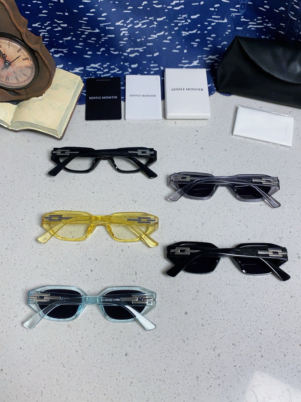 Gentle Monster CORSICA Cat-Eye Silver Lens Sunglasses for Men & Women - detail image 11