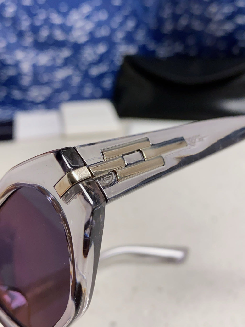 Gentle Monster CORSICA Cat-Eye Silver Lens Sunglasses for Men & Women - detail image 7