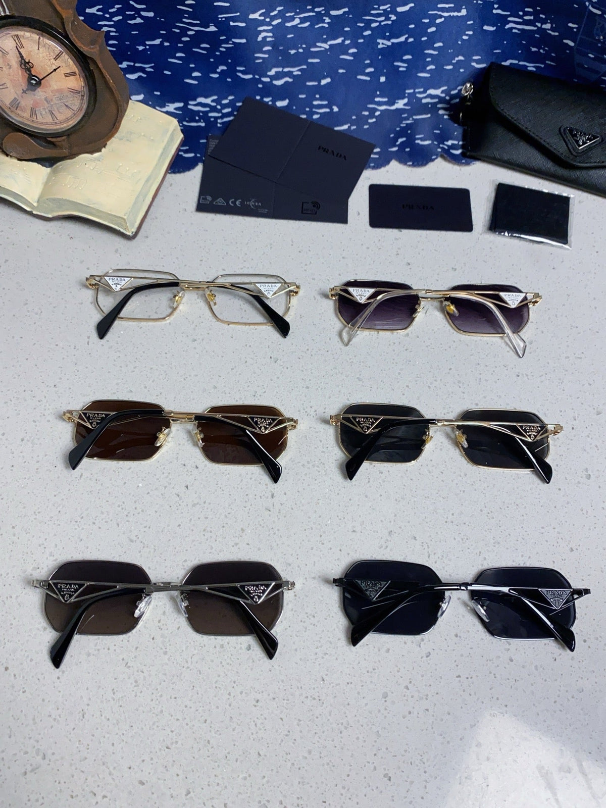 Prada A51S Fashion Silver Lens Sunglasses for Men & Women - 465630 - detail image 11