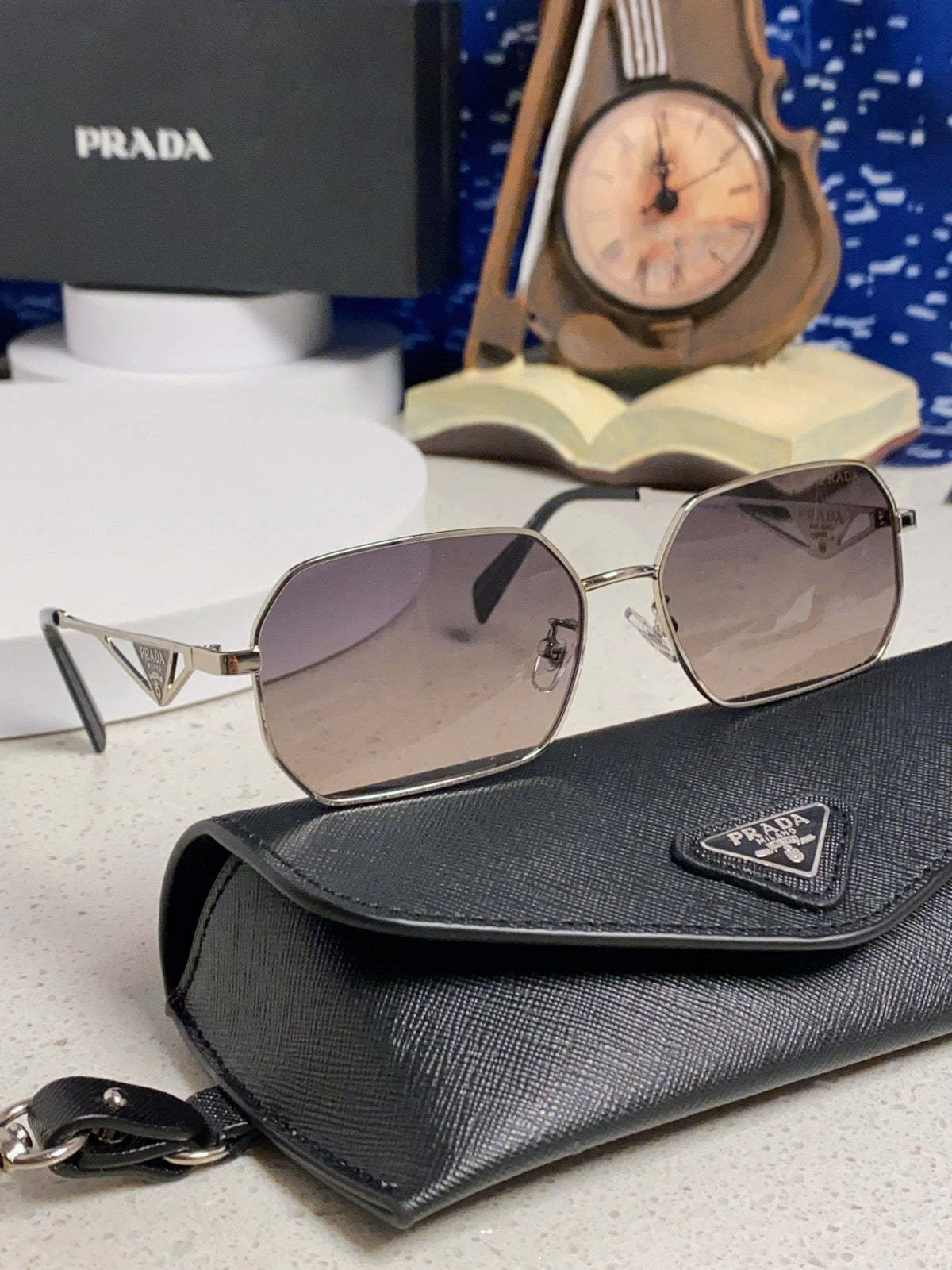 Prada A51S Fashion Silver Lens Sunglasses for Men & Women - 465629 - detail image 11