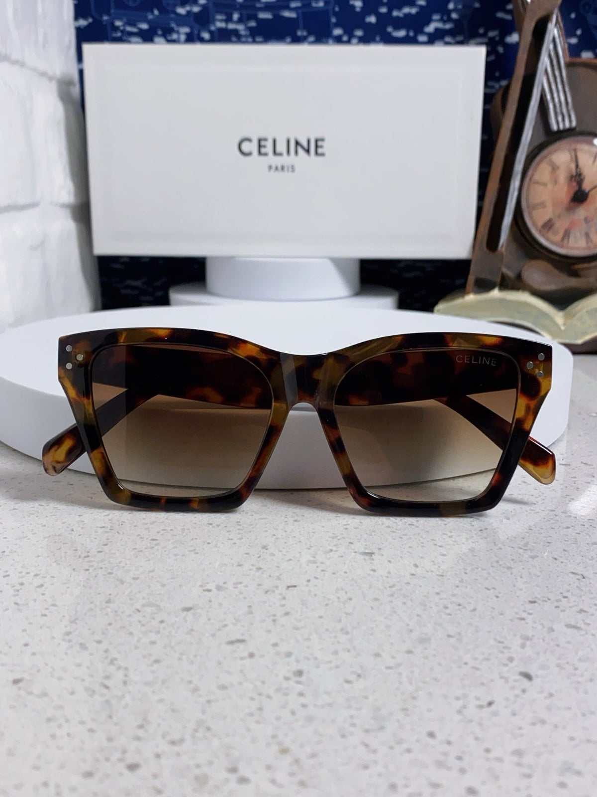 Celine Square Brown Lens Sunglasses for Men & Women - 431935 - detail image 9