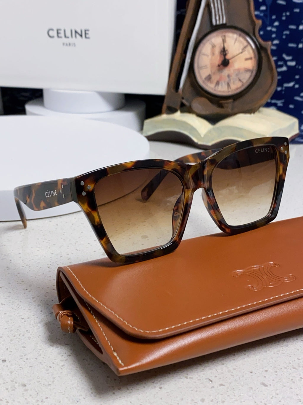 Celine Square Brown Lens Sunglasses for Men & Women - 431935 - detail image 10