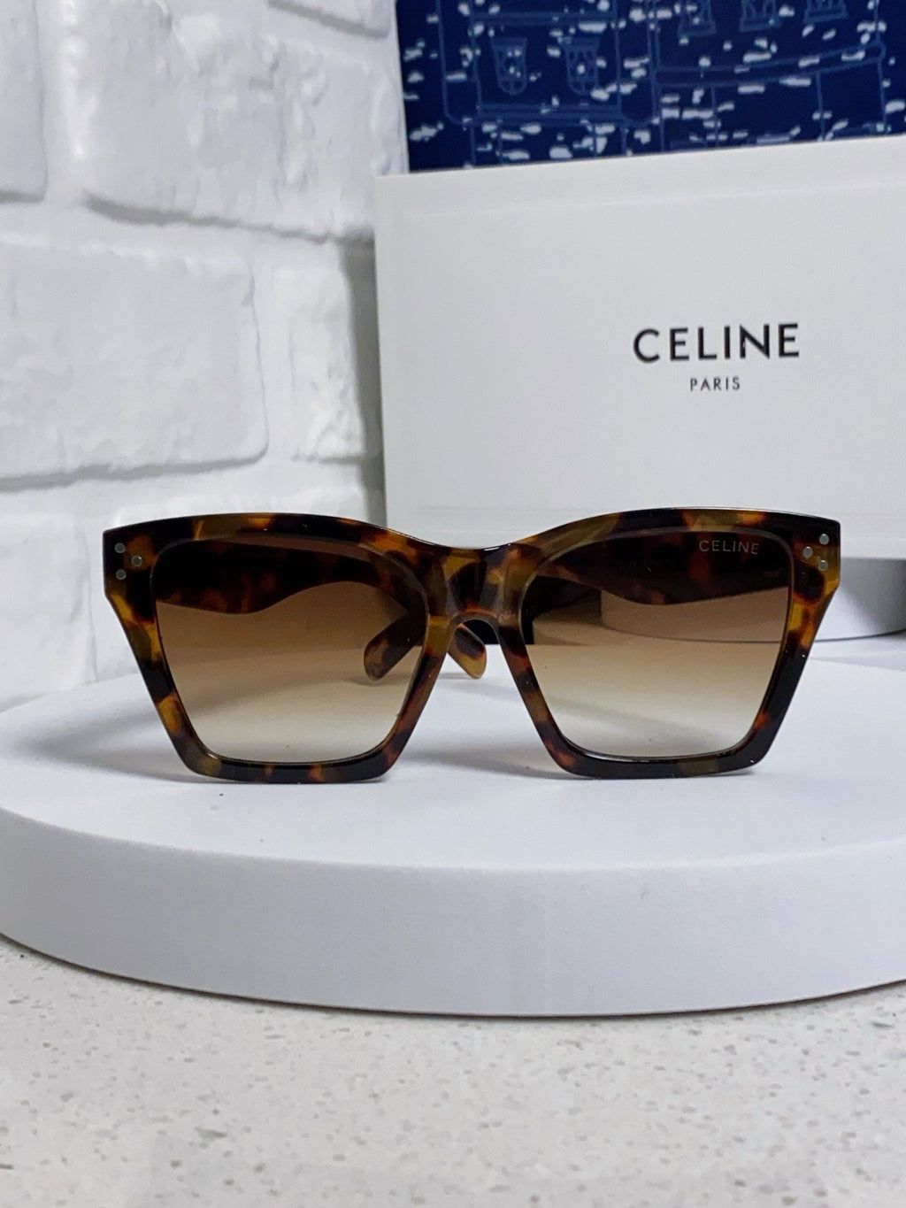 Celine Square Brown Lens Sunglasses for Men & Women - 431935 - detail image 2