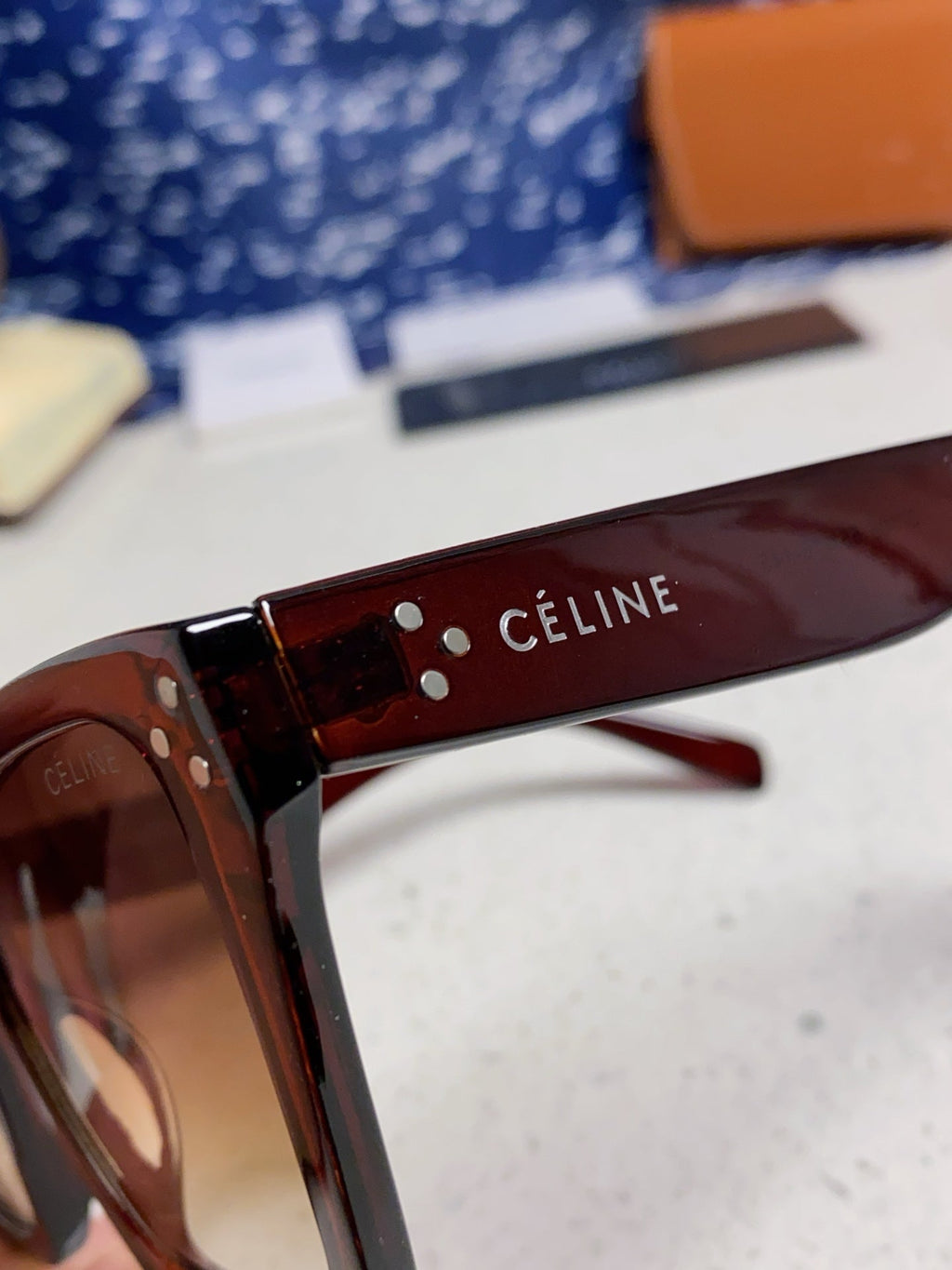 Celine Square Brown Lens Sunglasses for Men & Women - 431936 - detail image 7