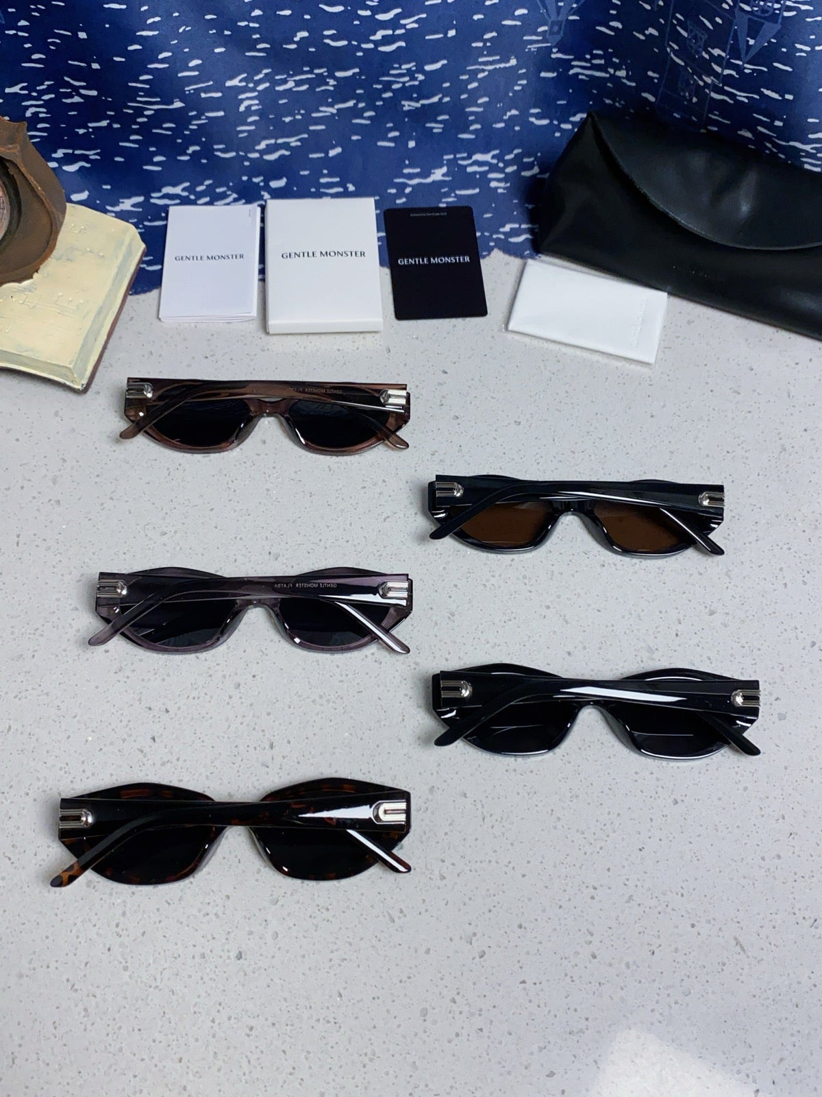 Gentle Monster DADA Cat-Eye Silver Lens Sunglasses for Men & Women - 432952 - detail image 11