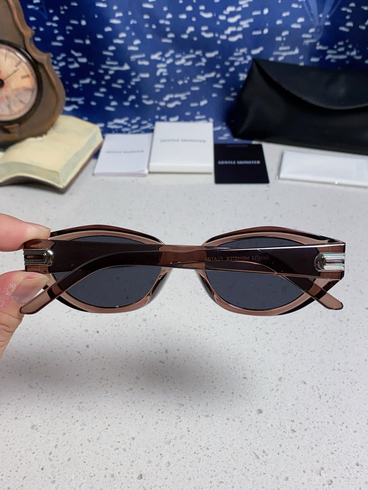 Gentle Monster DADA Cat-Eye Silver Lens Sunglasses for Men & Women - 432952 - detail image 5