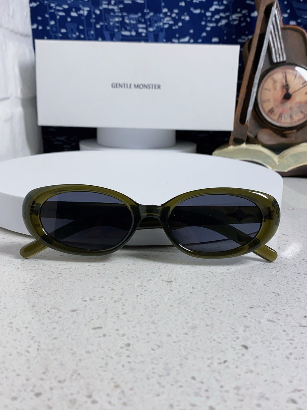 Gentle Monster BANDONA Round Black Lens Sunglasses for Men & Women - 432957 - detail image 9